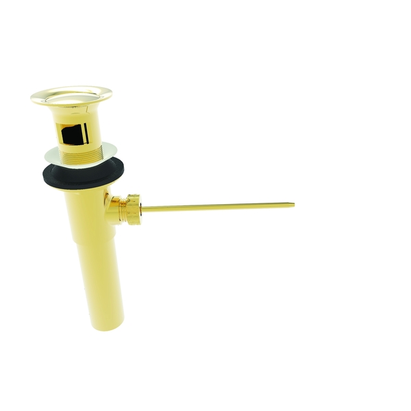 Brasstech Lavatory Pop-Up Drain Assembly With Overflow in Forever Brass (Pvd) 325/01